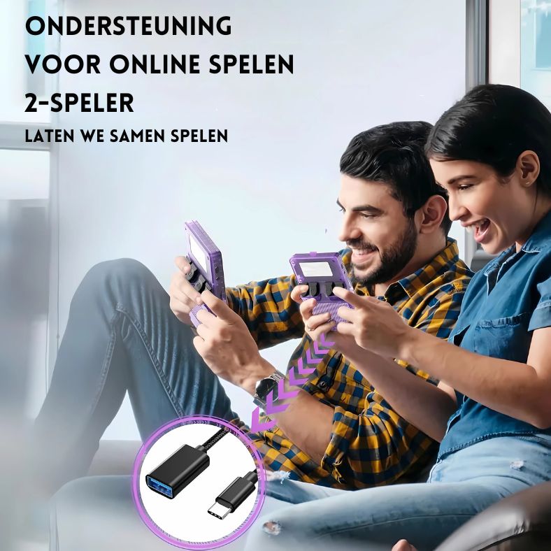 PixelPlay™ - Nostalgie in je Hand (Gratis beschermhoes)